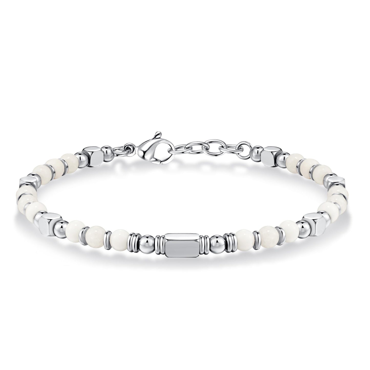 Beaded Bracelets for Women - Silver and Gold Boho Bracelets, Trendy Jewelry Gifts for Lover, Mom, Friends