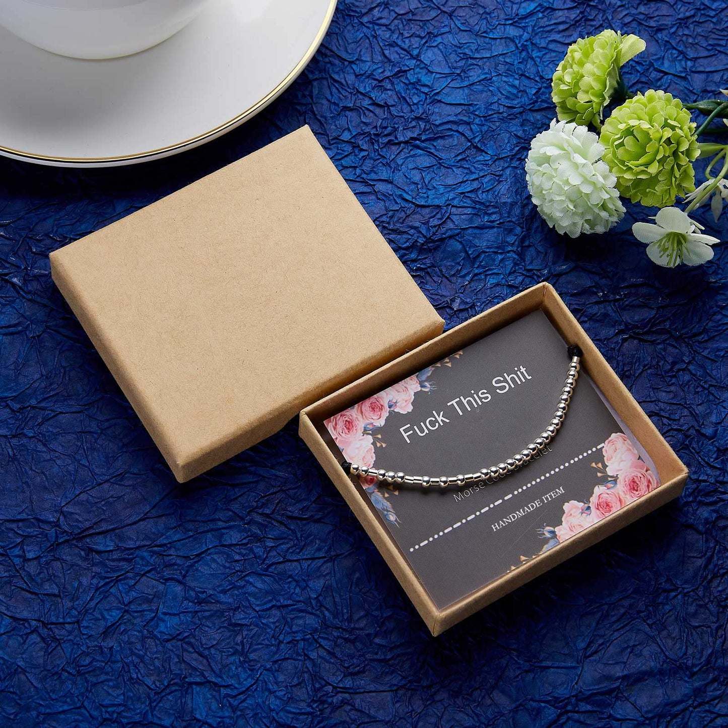 Morse Code Bracelets for Women, Funny Birthday Gifts, Best Friend Friendship Gifts