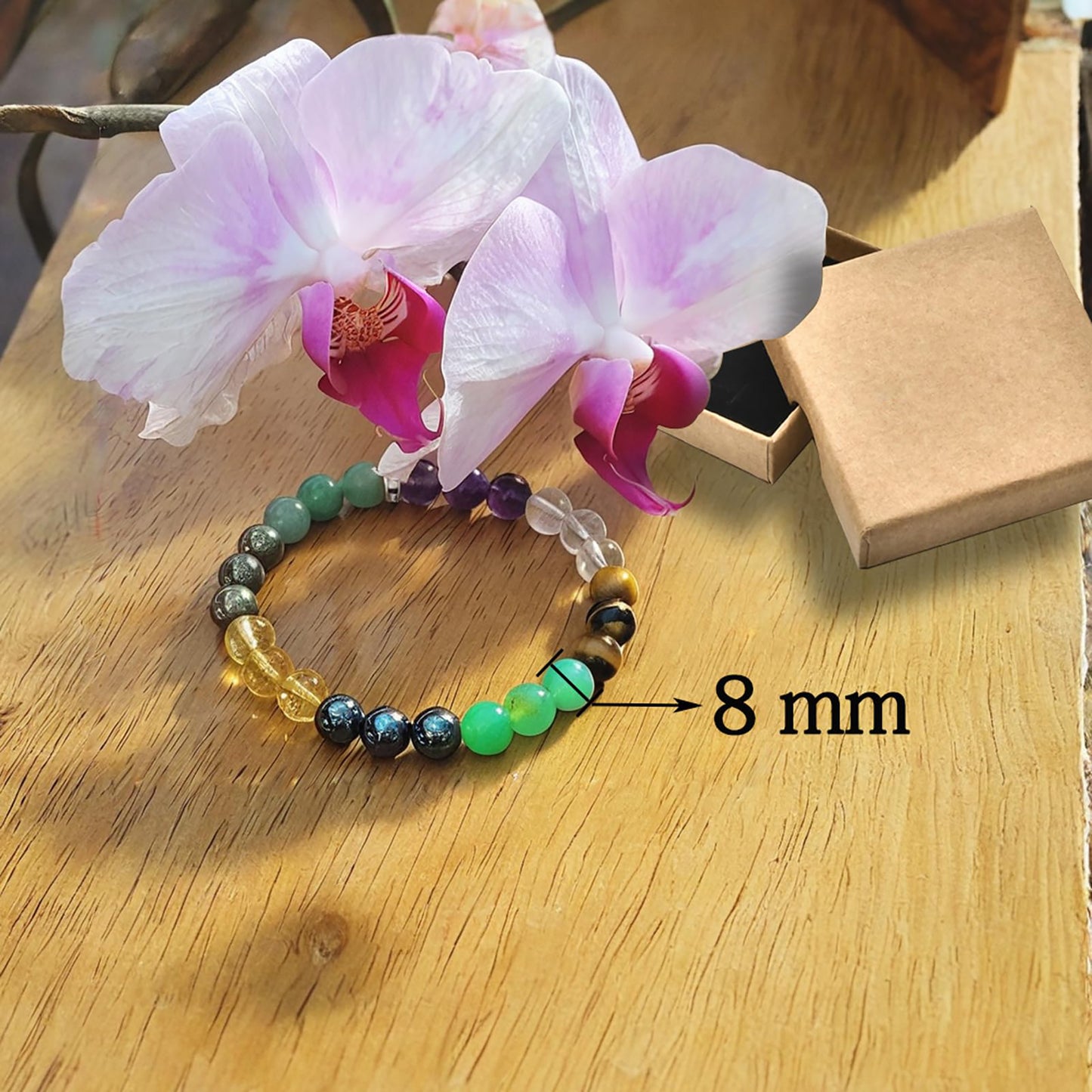 Natural Stone Wealth Money Bracelet Beaded Protection Bracelet for Women Adjustable Lucky Bracelet Feng Shui Black Obsidian Handmade Jewelry Gift