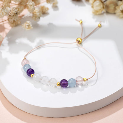Moonstone Bracelet, New Beginnings Gifts for Women, Good Vibes Only Bracelet, Manifestation Gifts, Protection Bracelet, Positive Energy, Manifest Positivity, Happiness Bracelet Gift for Her