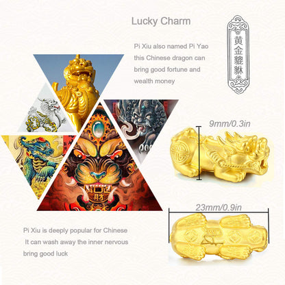 Feng Shui Good Luck Bracelets for Men Women Obsidian Bead Dragon Lucky Charm Bracelet Pixiu Pi Yao Attract Wealth Money Feng Shui Jewelry 3pcs/set