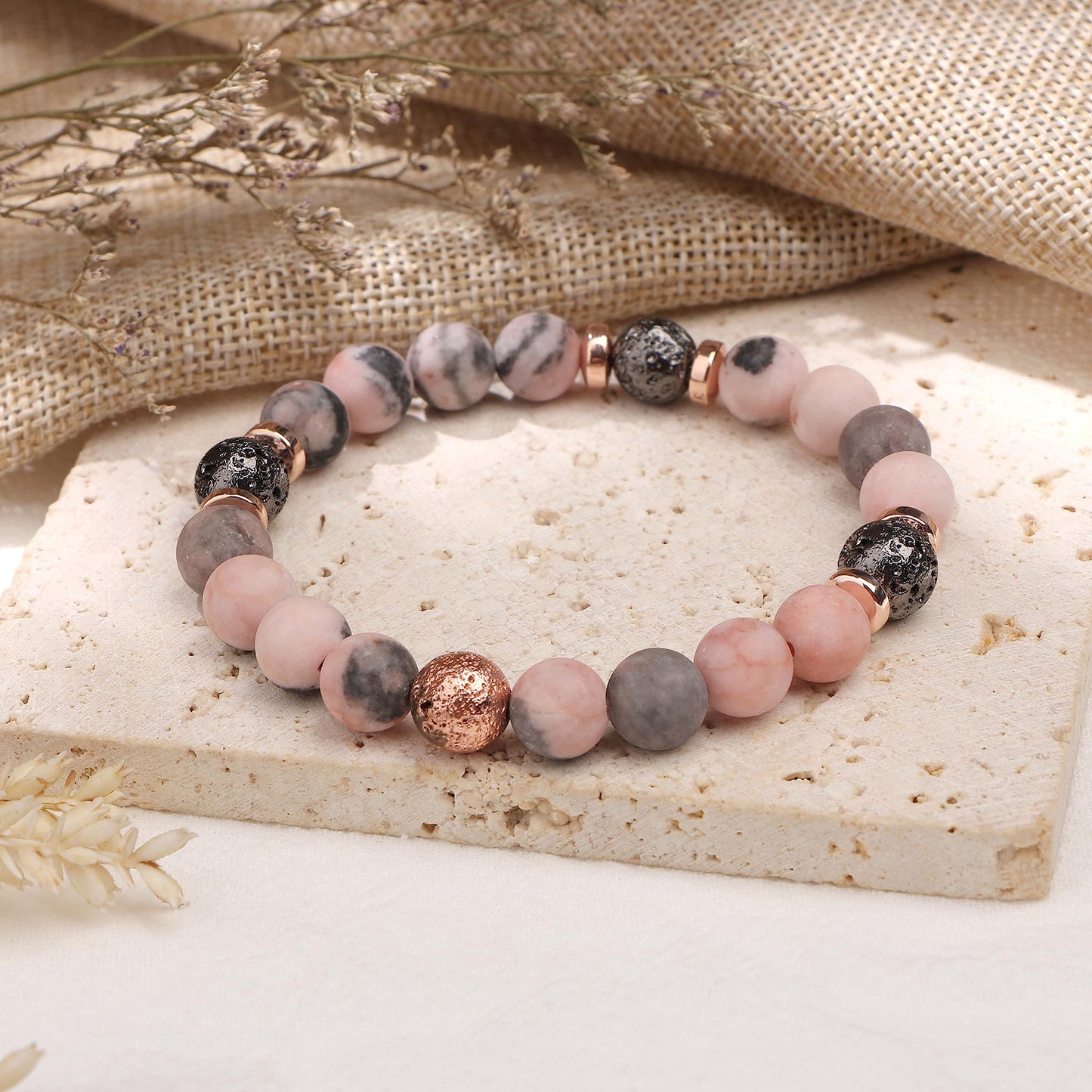 13th 16th 18th 21st 25th 30th 35th 40th 45th 50th 60th 65th 70th 75th 80th Birthday Gifts for Women, Natural Stone Bracelet Birthday Gifts for Women Mom Daughter Grandma Sister Coworker