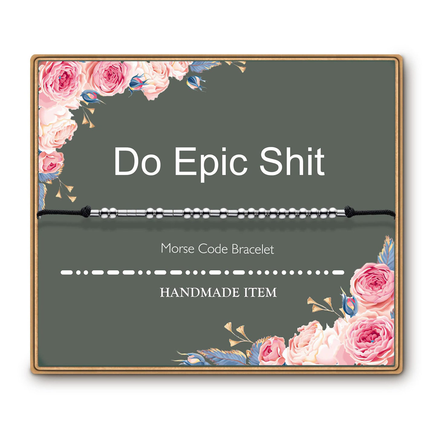 Morse Code Bracelets for Women, Funny Birthday Gifts, Best Friend Friendship Gifts
