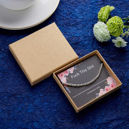 Morse Code Bracelets for Women, Funny Birthday Gifts, Best Friend Friendship Gifts